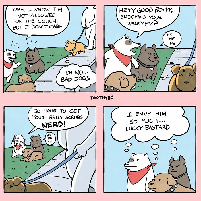 Every Dark Humor Fan Will Fall In Love With “Toothy Bj’s” Deliciously Quirky Comics