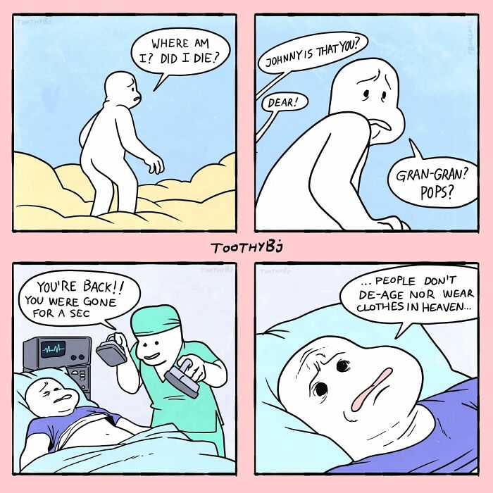 Every Dark Humor Fan Will Fall In Love With “Toothy Bj’s” Deliciously Quirky Comics
