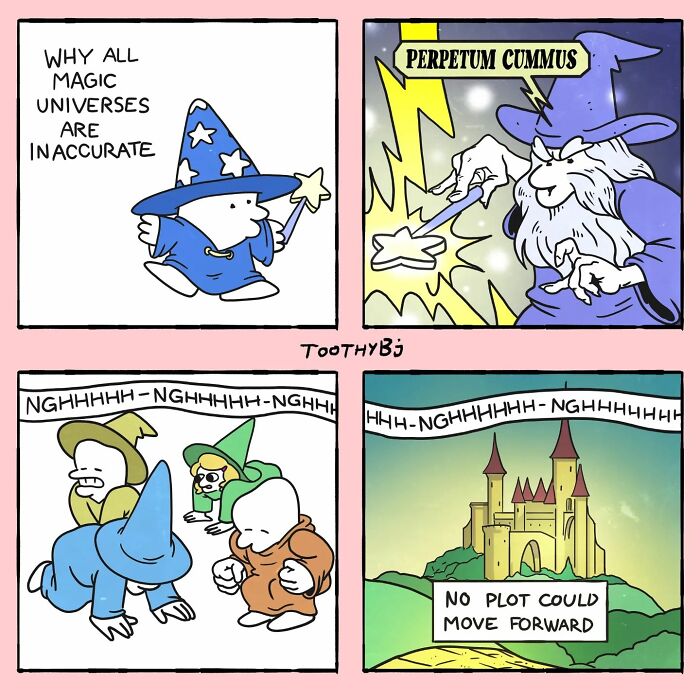 Every Dark Humor Fan Will Fall In Love With “Toothy Bj’s” Deliciously Quirky Comics