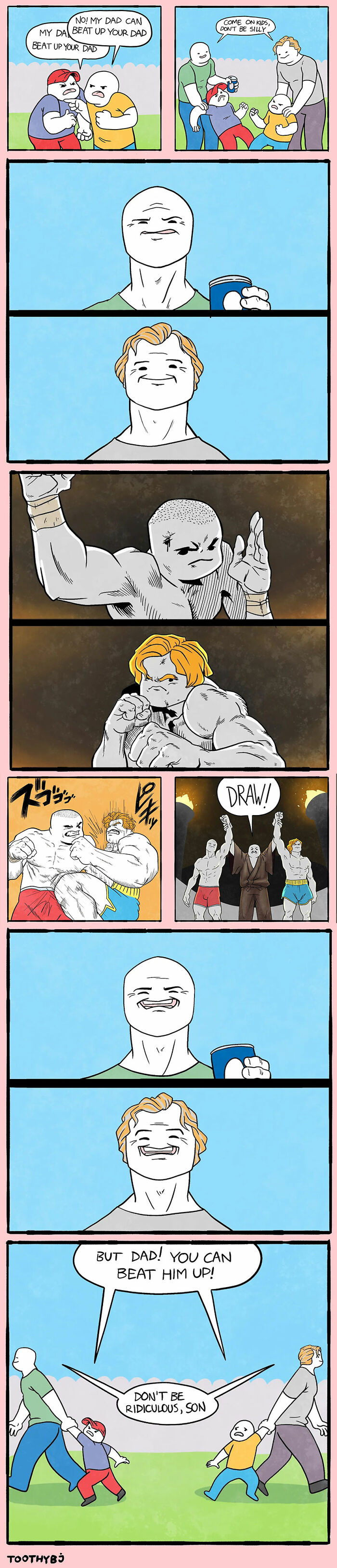 Every Dark Humor Fan Will Fall In Love With “Toothy Bj’s” Deliciously Quirky Comics