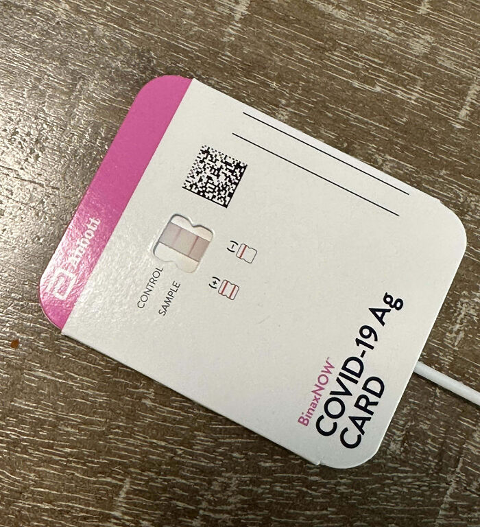 Made It 3 Years Before A Positive Test. Happy New Year, I Guess