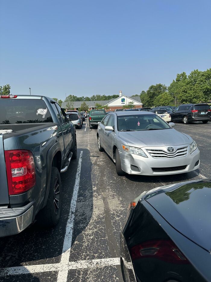 The Way My Coworker Parked Today