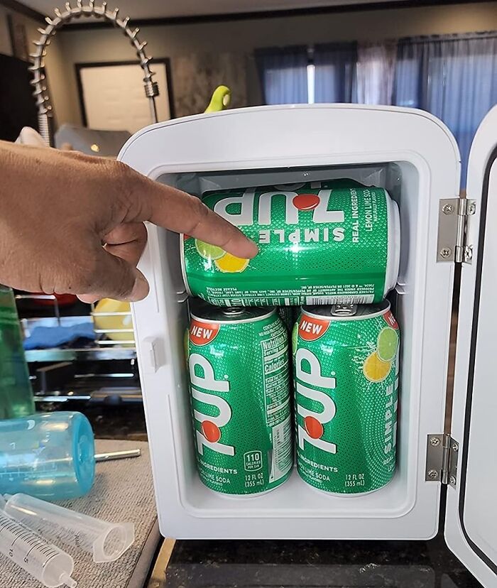 Chillax On The Go: Sounds Like A Dream, Right? Well, It's Real Thanks To This Portable Thermoelectric Cooler Refrigerator. Campouts Just Got 'Cooler'