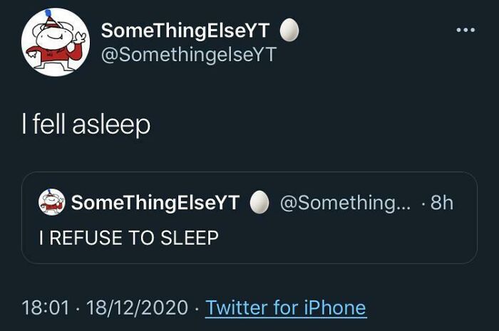 Sleep Is For The Weak