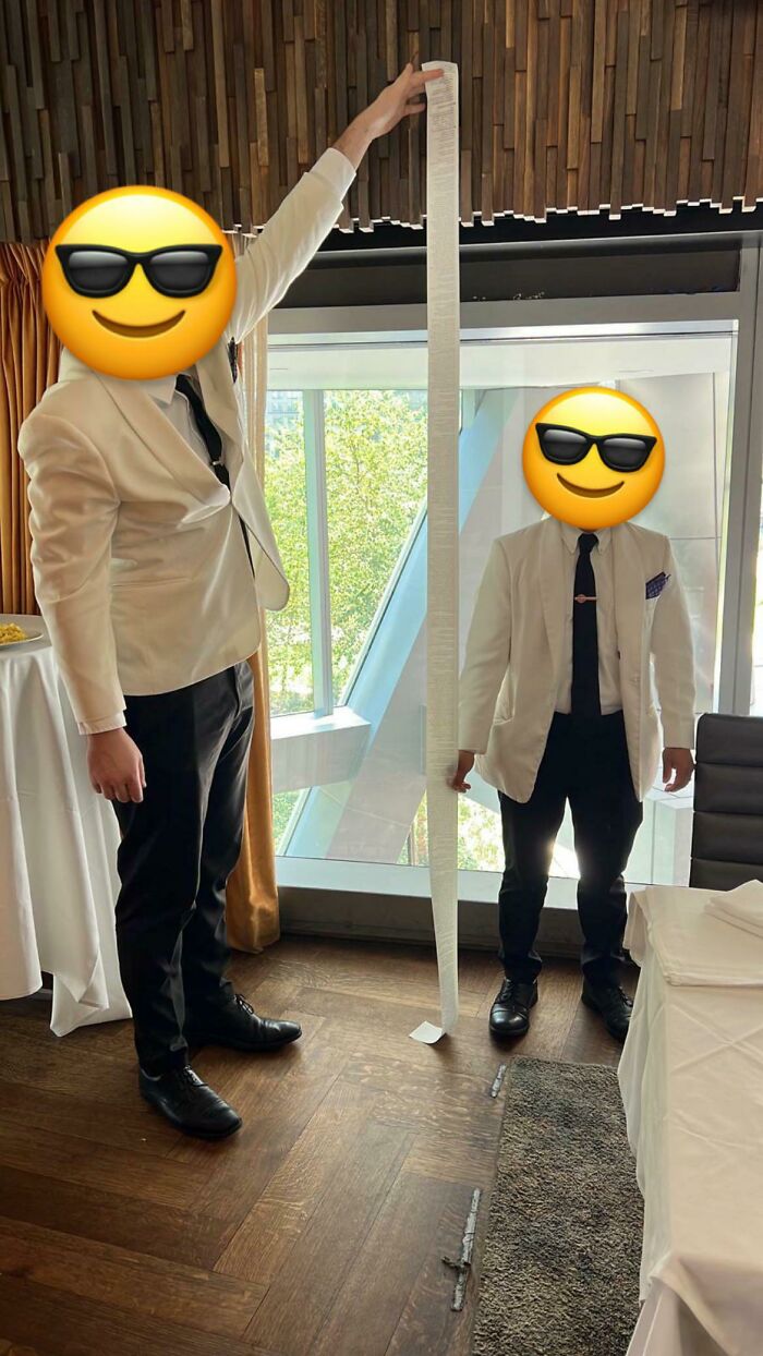 Oh, Just Some Notes For The Customer