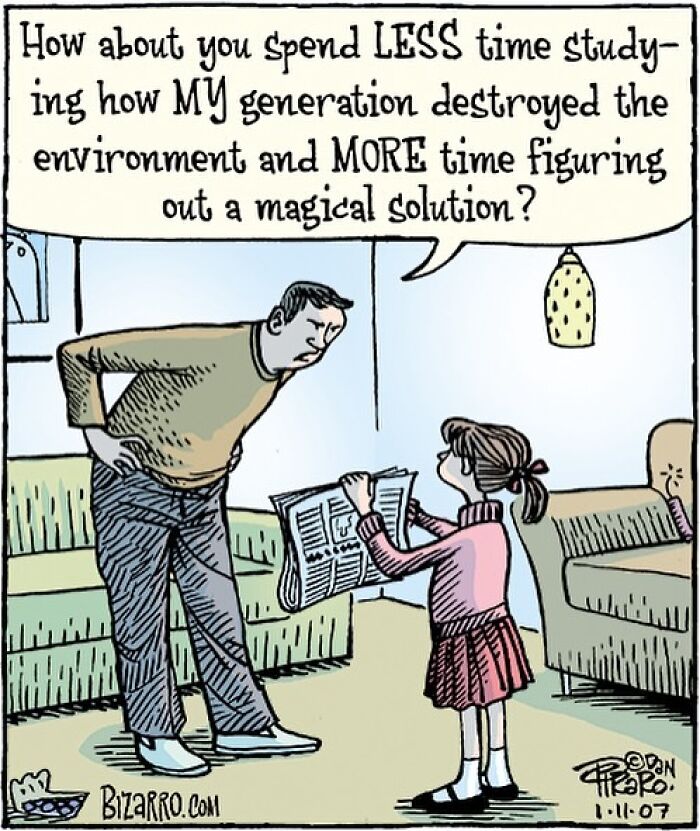 New Silly And Funny “Bizarre” Comics About Absurd Situations From This Artist