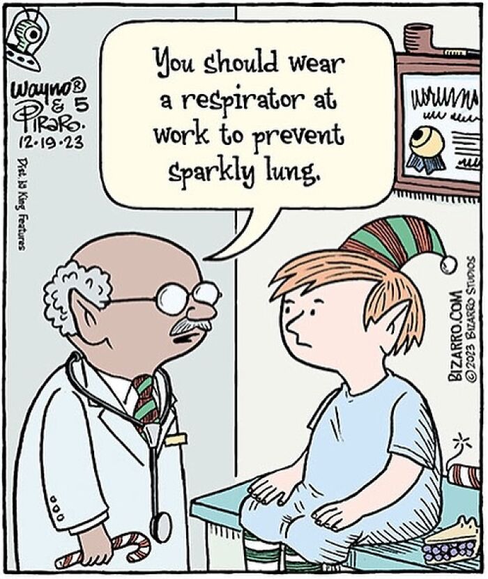 New Silly And Funny “Bizarre” Comics About Absurd Situations From This Artist