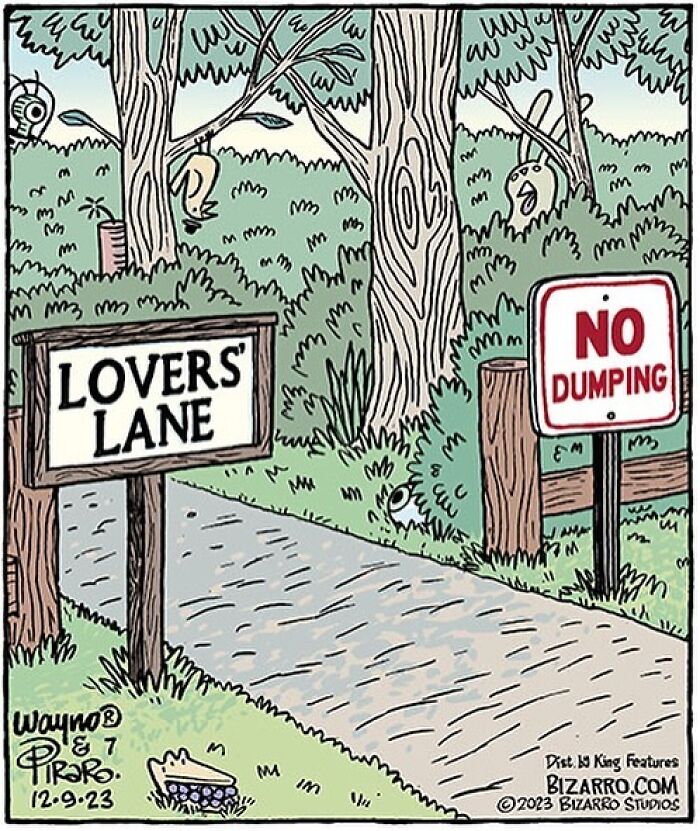 New Silly And Funny “Bizarre” Comics About Absurd Situations From This Artist