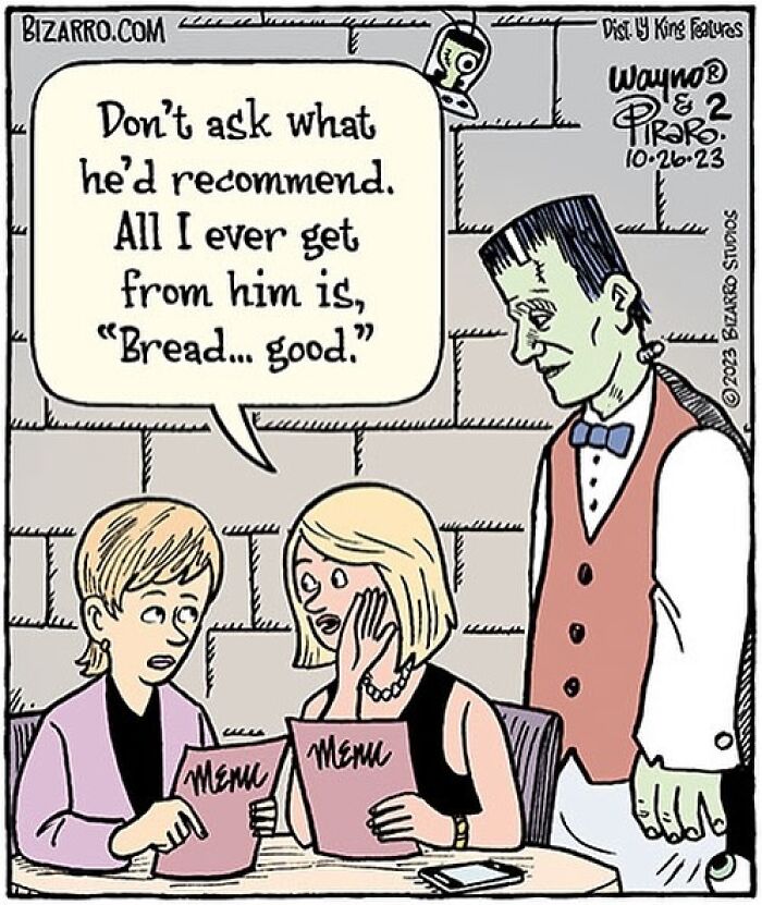 New Silly And Funny “Bizarre” Comics About Absurd Situations From This Artist