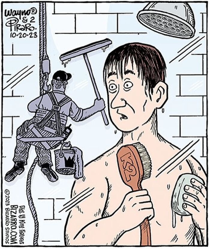 New Silly And Funny “Bizarre” Comics About Absurd Situations From This Artist