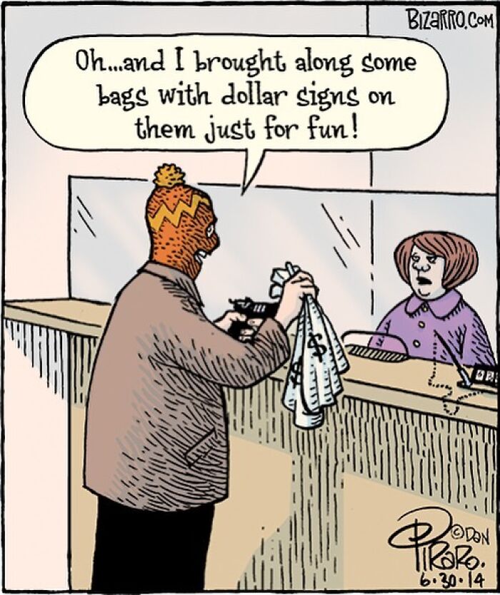 New Silly And Funny “Bizarre” Comics About Absurd Situations From This Artist