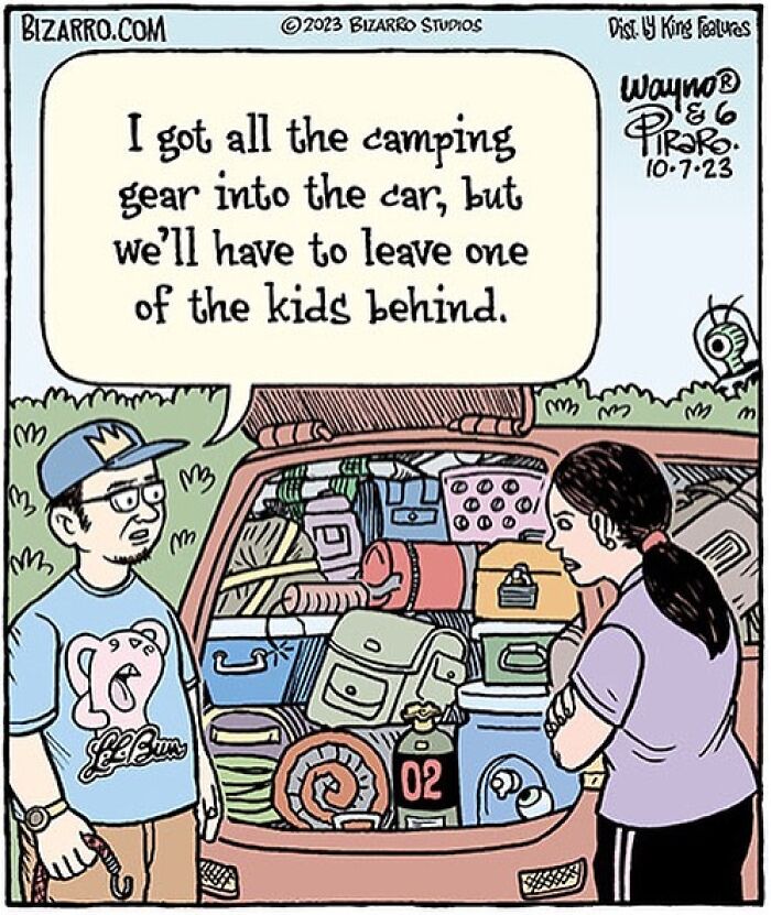 New Silly And Funny “Bizarre” Comics About Absurd Situations From This Artist