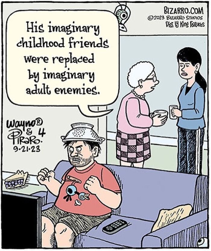 New Silly And Funny “Bizarre” Comics About Absurd Situations From This Artist