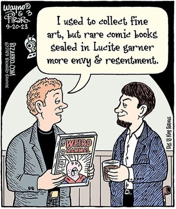 New Silly And Funny “Bizarre” Comics About Absurd Situations From This Artist