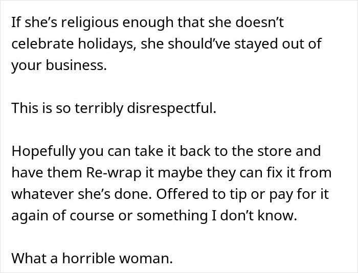 Woman Left Speechless: &ldquo;MIL Opened All My Family's Christmas Presents While I Was At Work&rdquo;