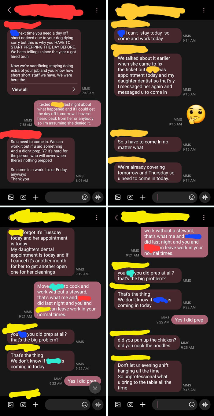 My Dog Unexpectedly Passed Away, And I Asked My Manager For The Day Off