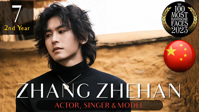 Actor and model ranked among most handsome men 2023 by &lsquo;The Independent Critics&rsquo;.