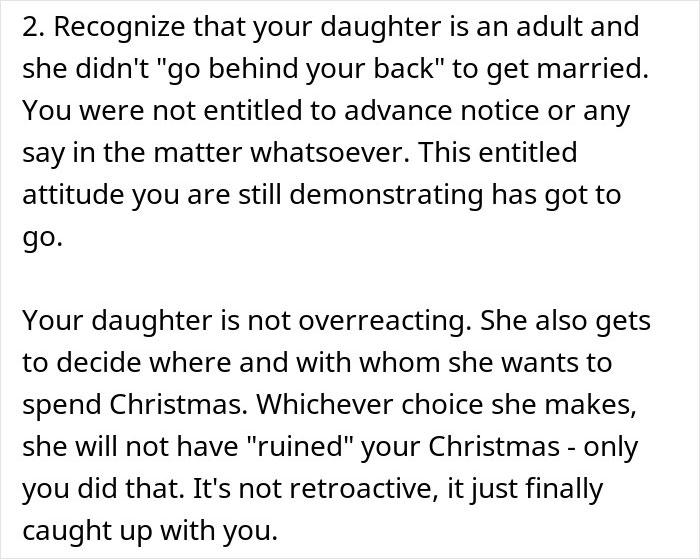 Daughter Decides To Skip Christmas Over Joke Her Mom Made 2 Years Ago, Mom Asks For Advice Daughter Decides To Skip Christmas Over Joke Her Mom Made 2 Years Ago, Mom Asks For Advice