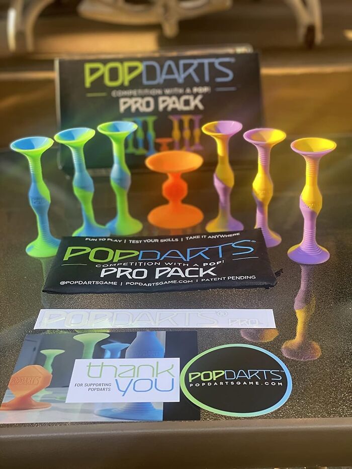 Turn Any Gathering Into An Echoing Riot Of Fun With Suction Cup Throwing Game - Competition With A Pop! Outplay, Outwit, Out-Pop