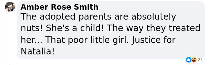 Natalia Grace Wants Adoptive Parents To “Pay For What They’ve Done” After Her Age Is Confirmed Natalia Grace Wants Adoptive Parents To “Pay For What They’ve Done” After Her Age Is Confirmed