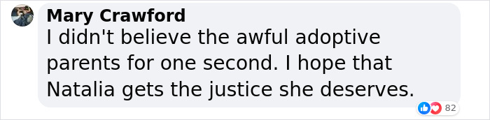 Natalia Grace Wants Adoptive Parents To “Pay For What They’ve Done” After Her Age Is Confirmed Natalia Grace Wants Adoptive Parents To “Pay For What They’ve Done” After Her Age Is Confirmed