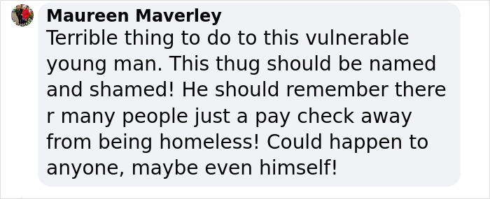 Homeless Man Who Had His “Bedding All Soaked” By McDonald’s Will Spend Christmas On The Streets Homeless Man Who Had His “Bedding All Soaked” By McDonald’s Will Spend Christmas On The Streets