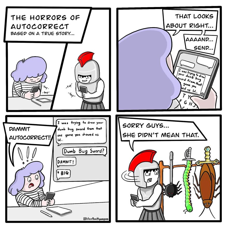 Twisted Endings: 30 New Dark Humor Comics By This Artist