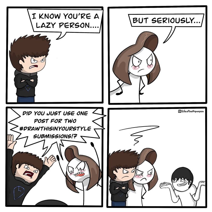 Twisted Endings: 30 New Dark Humor Comics By This Artist