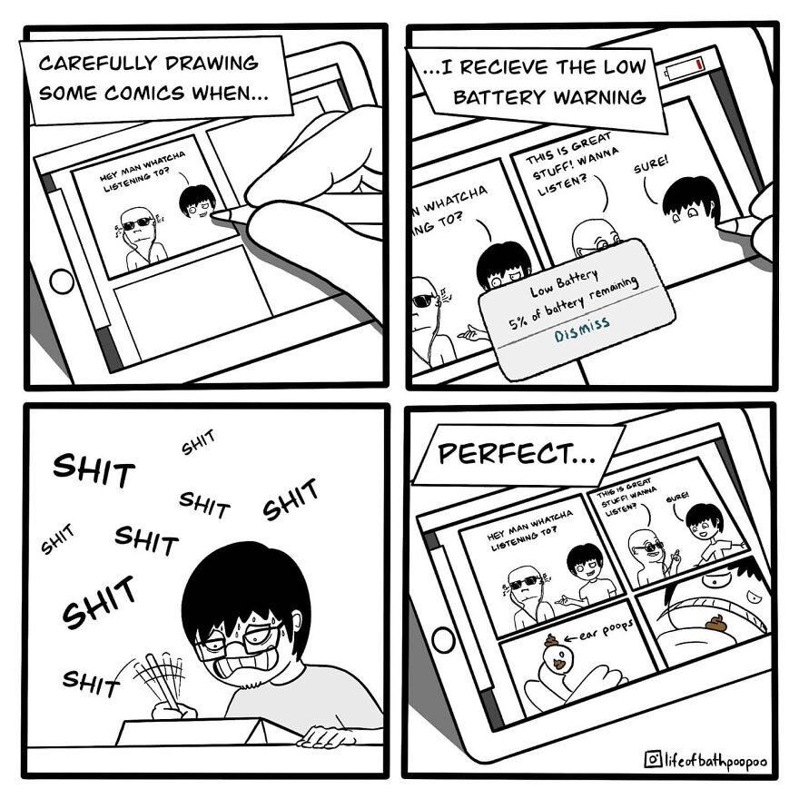 Twisted Endings: 30 New Dark Humor Comics By This Artist