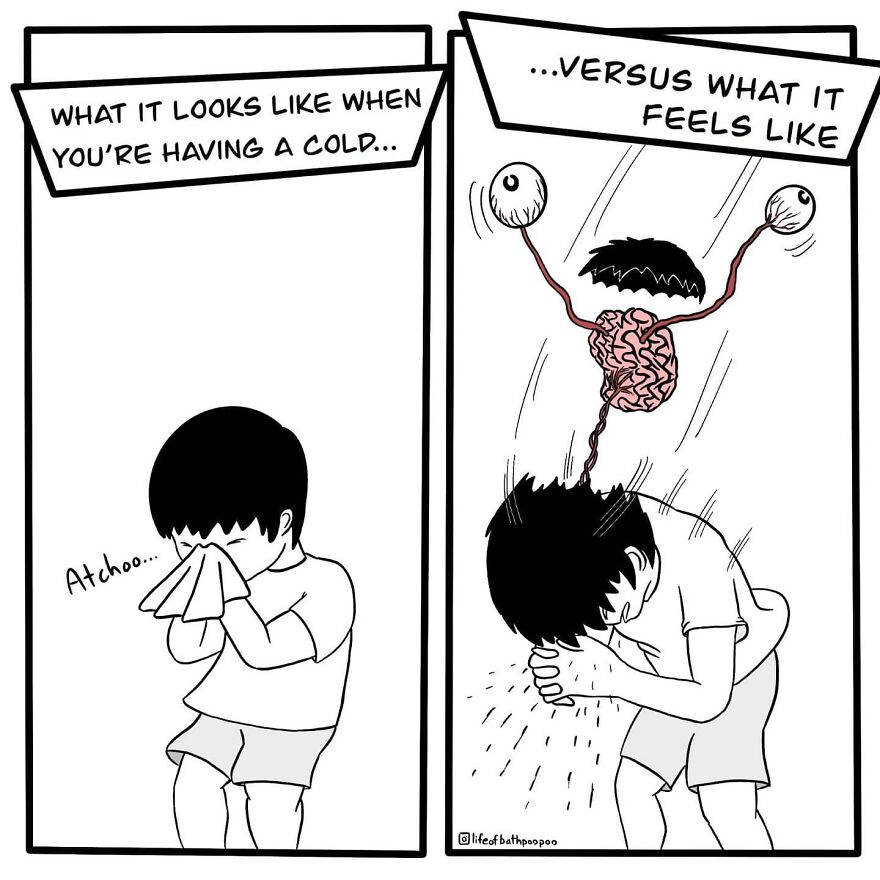 Twisted Endings: 30 New Dark Humor Comics By This Artist