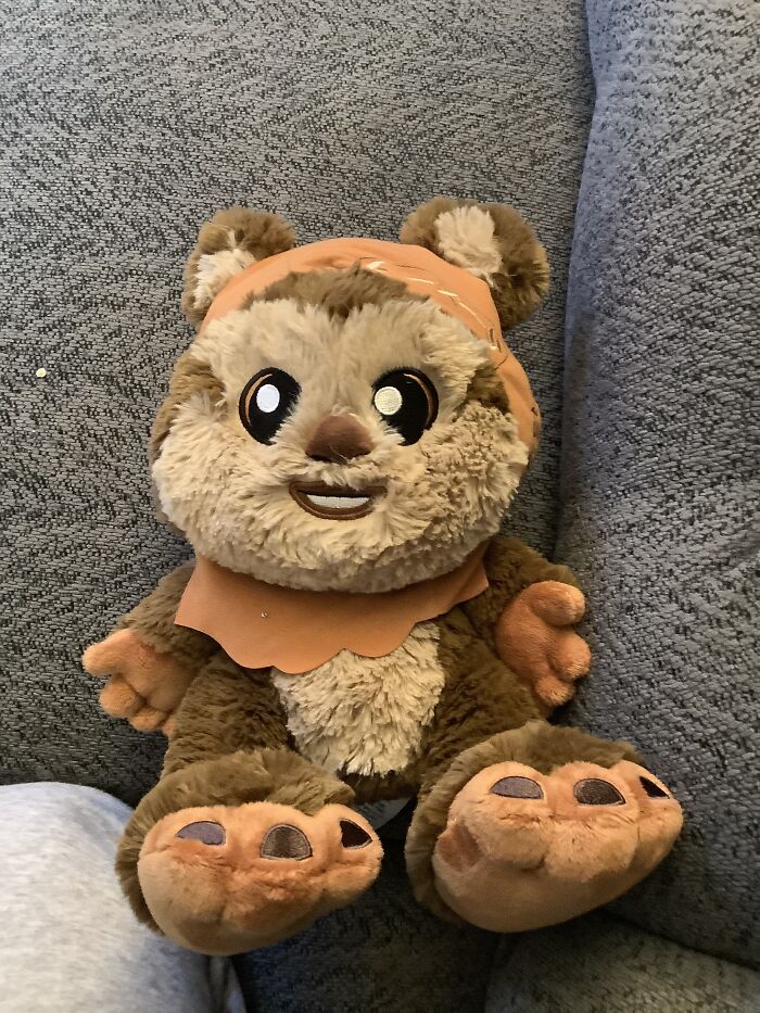 An Ewok Plushie! I Love It!