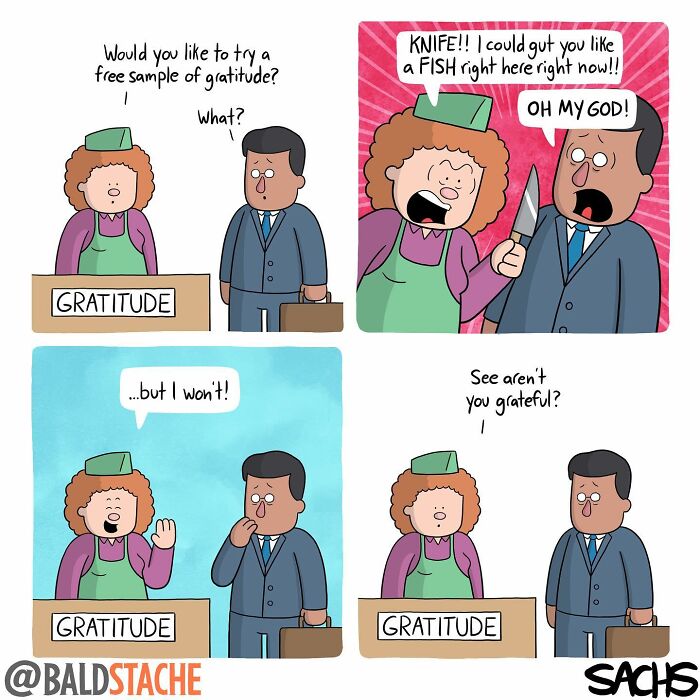 Absurd Comics About Everyday Situations By Cartoonist Josh Sachs (New Pics)