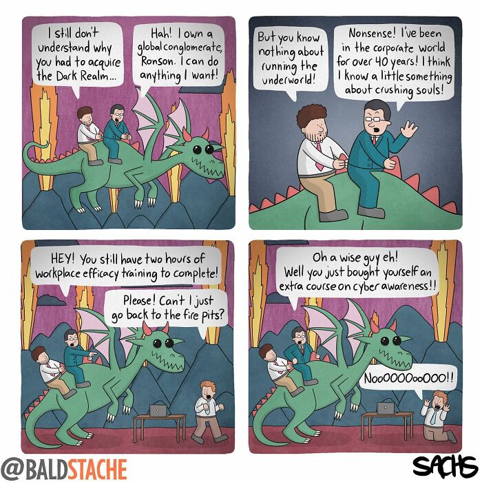 Absurd Comics About Everyday Situations By Cartoonist Josh Sachs (New Pics)