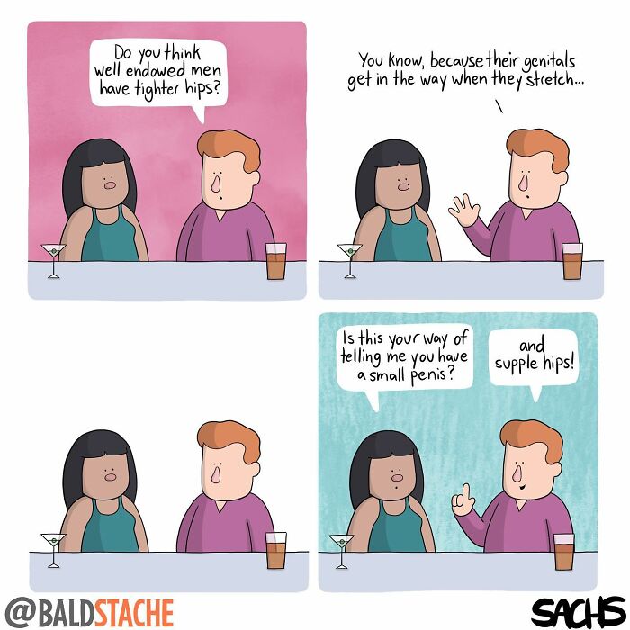 Absurd Comics About Everyday Situations By Cartoonist Josh Sachs (New Pics)