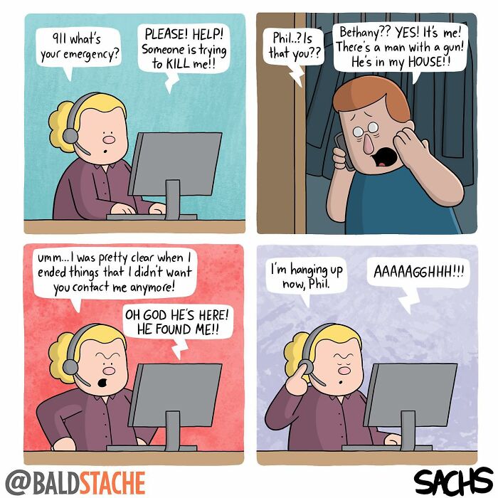 Absurd Comics About Everyday Situations By Cartoonist Josh Sachs (New Pics)