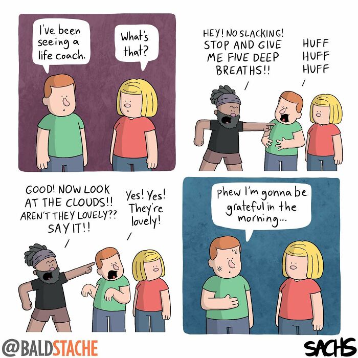 Absurd Comics About Everyday Situations By Cartoonist Josh Sachs (New Pics)