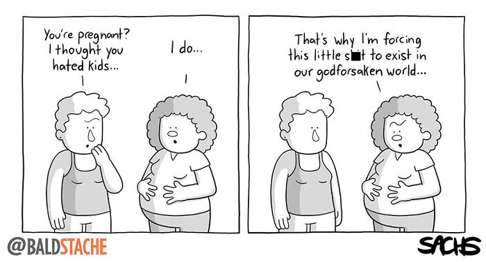 Absurd Comics About Everyday Situations By Cartoonist Josh Sachs (New Pics)