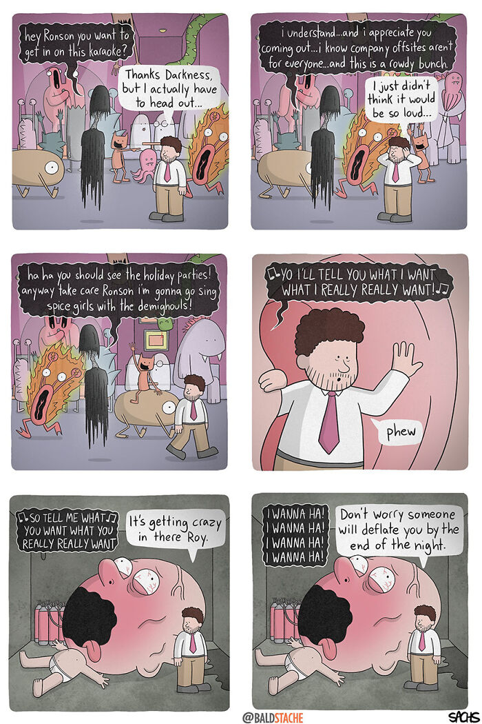 Absurd Comics About Everyday Situations By Cartoonist Josh Sachs (New Pics)