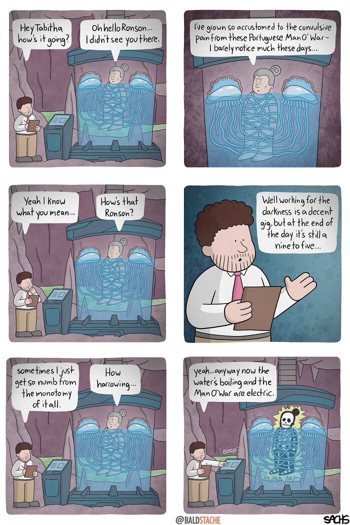 Absurd Comics About Everyday Situations By Cartoonist Josh Sachs (New Pics)