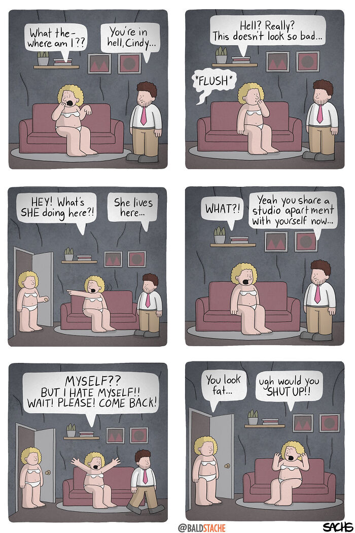 Absurd Comics About Everyday Situations By Cartoonist Josh Sachs (New Pics)