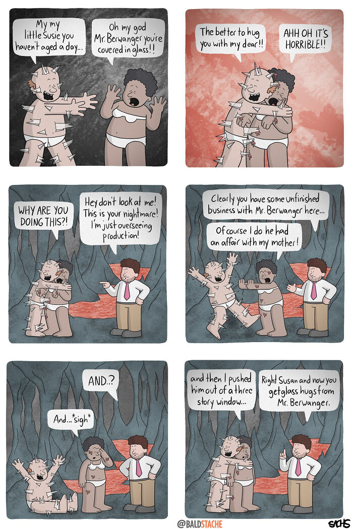 Absurd Comics About Everyday Situations By Cartoonist Josh Sachs (New Pics)