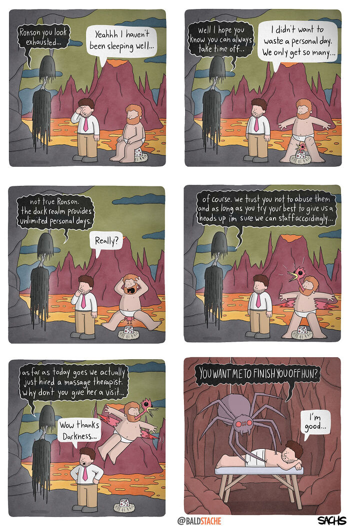 Absurd Comics About Everyday Situations By Cartoonist Josh Sachs (New Pics)