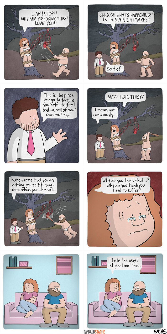 Absurd Comics About Everyday Situations By Cartoonist Josh Sachs (New Pics)