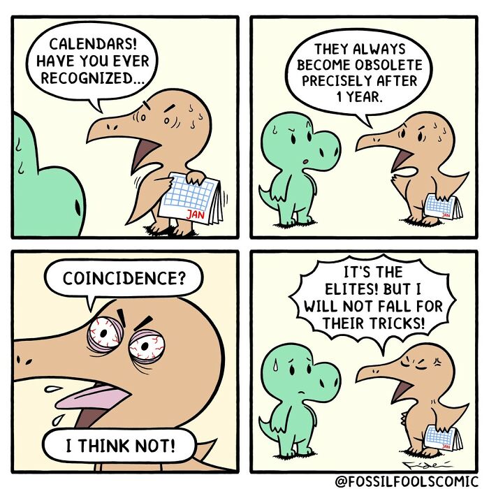 Artist Creates Fun And Adorable Comics Depicting The Life Of Human-Like Dinosaurs (New Pics)