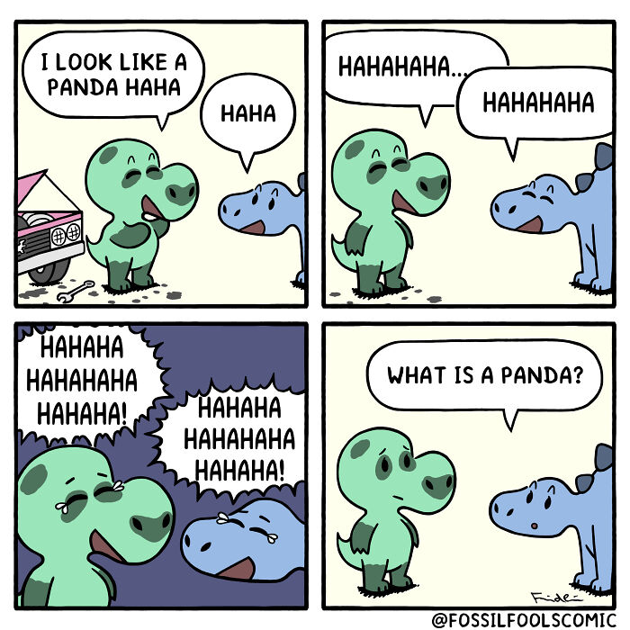 Artist Creates Fun And Adorable Comics Depicting The Life Of Human-Like Dinosaurs (New Pics)