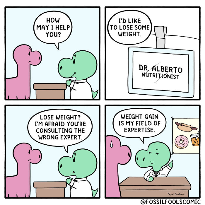 Artist Creates Fun And Adorable Comics Depicting The Life Of Human-Like Dinosaurs (New Pics)