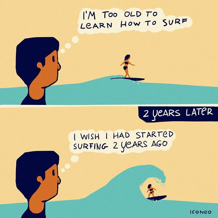 Illustration About Wishing To Know How To Surf By Iconeo