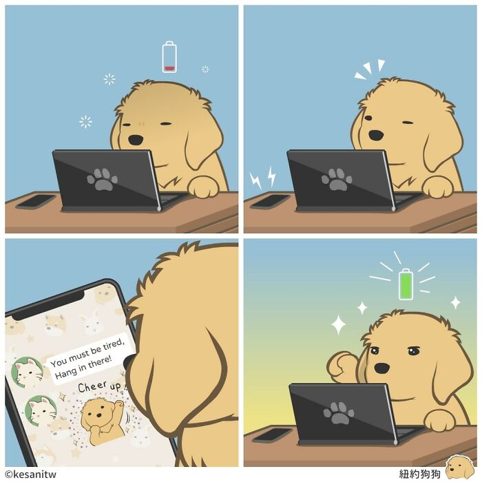 Wholesome Animal Comic By Kesanitw