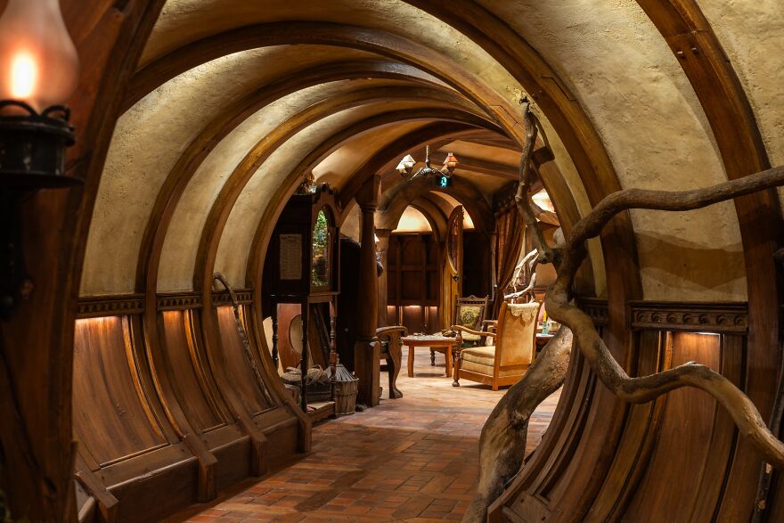 Venturing Into Hobbiton's First Ever Hobbit Hole