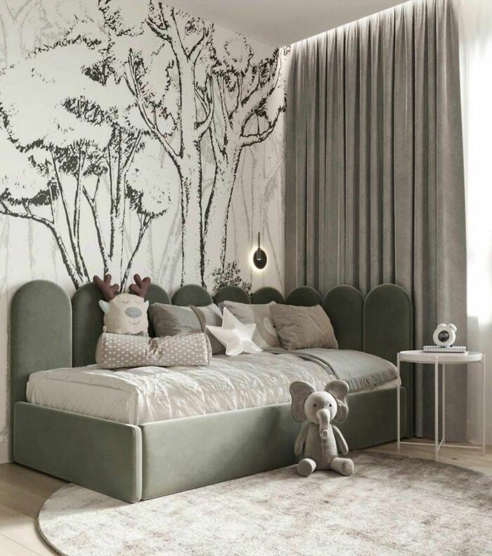 A Neutral Yet Still Childish Bedroom